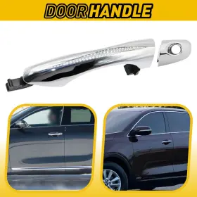Mbs-wm-sorento-16-20fl Auxito Outside Door Handle Assembly Front Left 2016-2020 Lh For Kia Sorento Driver