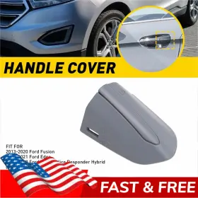 Mbssg-fusion-15-20w Auxito New For 2015-2020 Ford Fusion Driver Left Door Handle Cover Without Chrome Trim Usa