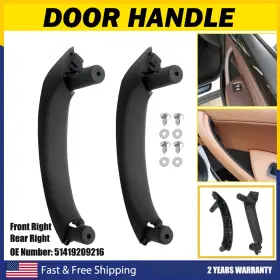 Mfs-x3-10-17rb Auxito 2pcs Interior Right Door Handle Cover Panel Trim For Bmw 2011-2017 X3 F25 X4 F26