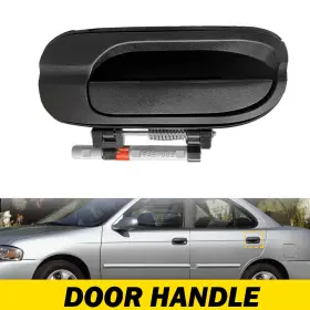 826076z603 Auxito Ni1520108 Rear Lh Left Exterior Door Panel Handle For 2000-2006 Nissan Sentra