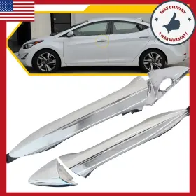 26513x000-pfm Auxito Side Chrome Exterior Door Handle For Hyundai 2011-16 Elantra Front Left Right Outer