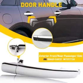 Sp-ns3952m-frk Auxito New Front Right Rear Or And Left Outside Side For Handle Door Nissan Infiniti