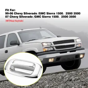 Wmbsg-silverado-99-06 Auxito Rear Handle Cover Truck Tailgate For 99-06 Chevrolet Silverado 1500 2500 3500