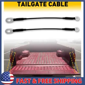 Wmlx-s10-94-04 Auxito Tailgate Cable 1994 To For 2004 Chevy S10 Pickup Gmc Sonoma Pair Set Kit