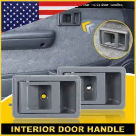 Wwd-98551 Auxito For Toyota Inside Interior Door Handle Right Left Set Pickup Tacoma 4runner 2pcs