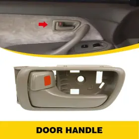 Wwd-fzd-45518 Auxito For 02-06 Camry Le Se Xle Front Rear Left Side Inner Inside Door Handle Replace
