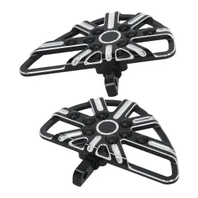 Cz59xj Bfo 1 Pair Rear Passenger Footpegs For Dyna Electra Glide Softail Road King