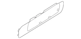 Bmw 51-21-5-a33-f78 Genuine Handle Outside