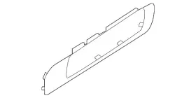 Bmw 51-22-5-a33-f75 Genuine Handle Outside