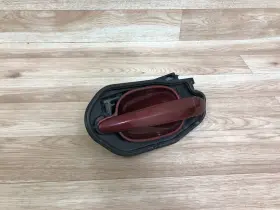 51217034543 Bmw Oem E60 E61 525 530 545 550 M5 Rear Driver Side Door Handle Burgundy 04-10