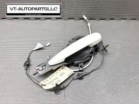 51217331740 Bmw 2011-2017 X3 X4 Front Passenger Right Side Exterior Door Handle White Oem