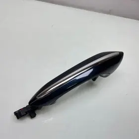 7148430 Bmw 2011-2013 5 F10 F11 528i 535i Rear Right Door Exterior Handle Oem Blue
