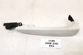 7207543 Bmw 06-13 Oem E90 E92 335 M3 Comfort Access Front Driver Door Handle White 300