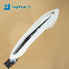 7231927 Bmw 09-19 Oem Front Left White Door Handle F01 F02 F04 F10 F13 F06 F12