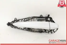 7401210 Bmw 16-22 X1 F48 X2 Rear Right Passenger Side Exterior Door Handle White Oem