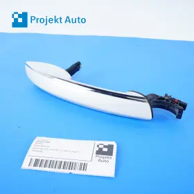 7411040 Bmw 16-19 Oem Right Door Handle Mineral White A96 Comfort Access G12