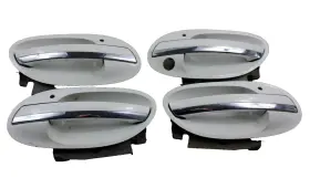 Tg7198699 Bmw 02/08 E65 760i 750li Front/rear Exterior Door Handles White Left/right