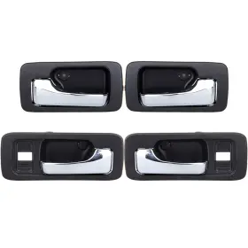 13138398 Book-autoparts For Honda Accord 90-93 4 Door Black 4x Interior Inner Left Right Handles