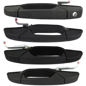 13147198 Book-autoparts 4x Door Handle Outside Front Rear Rh Lh Fits 2007-2014 Chevrolet Tahoe Suburban
