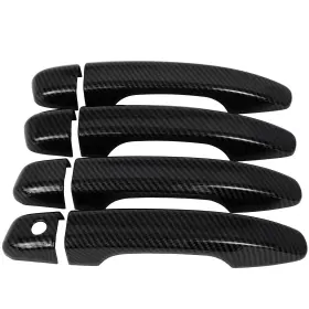 Book-autoparts 13365924 For 2018-20 Honda Accord Door Handle Cover Carbon Fiber Front Rear Left Right