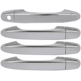 13378406 Book-autoparts For 2014 2015 2016-2018 Jeep Cherokee Chrome Molding Trim Door Handle Cover