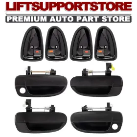 8261025000 Boxi Hy1310101 8x Interior And Exterior Door Handles Kit For 2000-2006 Hyundai Accent