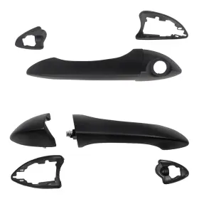 8442-0001lr Brock Supply Outside Door Handles Set Fits 2000-2006 Bmw X5 Suv Exterior Front Textured Pair