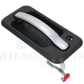 10250912 Byuscarparts Chrome Black Front Rh Side Outside Door Handle For 2003-2009 Hummer H2