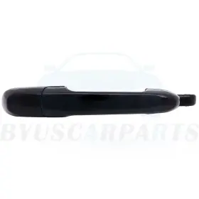 10385024 Byuscarparts 1pc Door Handle For 2006-2011 Hyundai Accent Black Exterior Rear Right Side