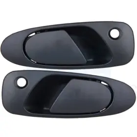 10458188 Byuscarparts Outside Front Door Handle Driver And Passenger Pair For 1992-1995 Honda Civic
