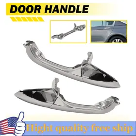 72141-ta5-a11 Car Replace Partx 72143-ta5-a11 1/2x Exterior Outside Door Handle Chrome Rear Right Left Fit 08- 12 Honda Accord