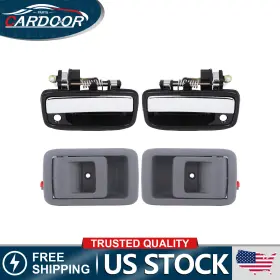 Ca83096901ps Cardoor Parts For Toyota Tacoma Gray And Black 4x Inside Outside Door Handles Front Lh Rh