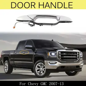 15915619 Carlcross For Chevy Gmc 2009-13 Outside Door Handle Rear Left Driver Side