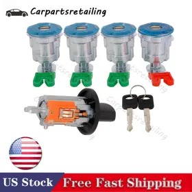 703369 Carpartsretailing Ignition Key Switch Door Lock Cylinder For Ford Econoline Van 1997-2020