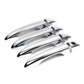 C164010u03 Cciyu Plastic Door Handle Cover Fits 2014-2018 Jeep Cherokee Chrome Molding Trim