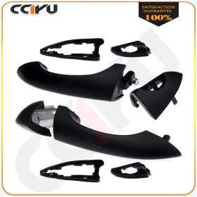 C81240402g Cciyu For 00-06 Bmw X5 Door Handle Outside Exterior Front Lh Left And Rh Right Pair Set