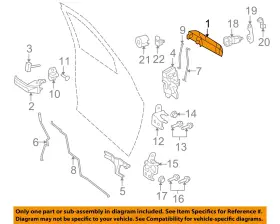 1uj81ws2ag Chrysler Oem 13-19 1500 Front Door Lock Hardware-handle Outside
