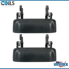 80643 Coils-autoparts New Pair Front Left Right Textured Black Door Handles For Ford Ranger 04-11