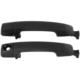 12158666 Csdex 2pcs Exterior Door Handle Front For 2007-2012 2013 2014 Toyota Fj Cruiser Black