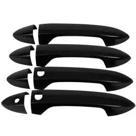 12164109 Csdex F/r Left Right Door Handle For 13-17 Honda Accord 16-22 Pilot Cover Glossy Black