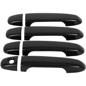 12171853 Csdex Front Rear L/ R Exterior For 12-17 Toyota Camry Door Handle Cover Glossy Black