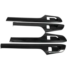 12187715 Csdex Front Rear Left Right For 20-22 Toyota Highlander Carbon Fiber Door Molding Trim