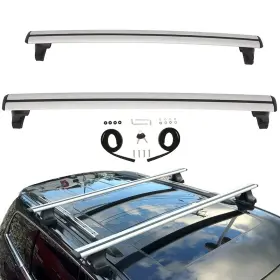 12246857 Csdex For Jeep Grand Cherokee 2011-2022 Silver Roof Rack Cross Bars Luggage Carrier