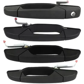 12247590 Csdex 4pcs Door Handle Outside Front Left Rear Right Fits Ford Econoline Super Duty