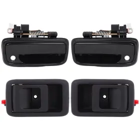 12335710 Csdex Door Handles Front Rear L/r 2x Interior And Exterior For Toyota Tacoma Polished 12335710 Csdex Door Handles Front Rear L/r 2x Interior And Exterior For Toyota Tacoma Polished