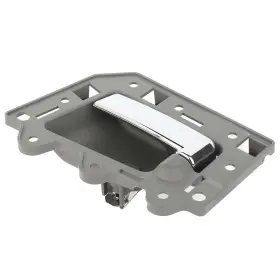 12394190 Csdex Gray And Silver Inside Door Handle Rear Left Fits 05-10 Jeep Grand Cherokee Chrome