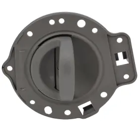 Csdex 12404069 Gray Inside Door Handle Front Left Driver Side For Jeep Commander 06-10 Polished