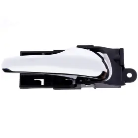 12417531 Csdex Black Door Handle Interior Front Right Passenger Side For Ford F-150 F250 Chrome
