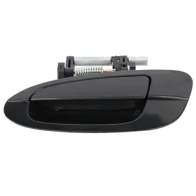 12417536 Csdex Black Outside Side Door Handle For Nissan Altima 02-06 Rear Left Driver Plastic