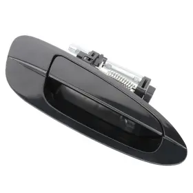 12417537 Csdex Polished Black Door Handle Rear Right Outside Side For Nissan 2002-2006 Altima